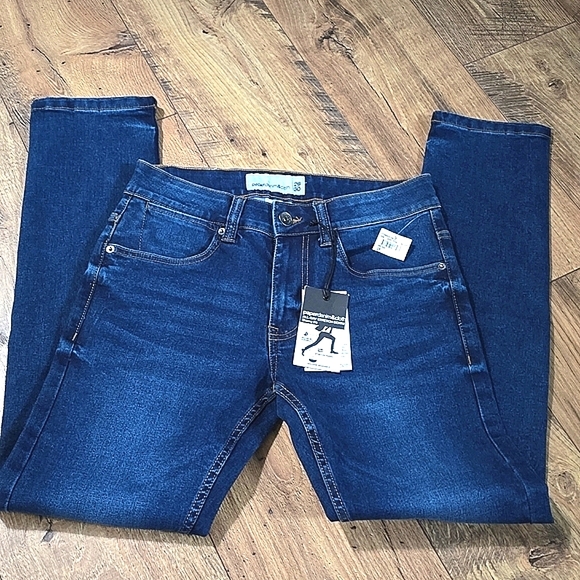 Men's Blue Denim Stretch & Skinny Fit Size 28/30 - Picture 4 of 8